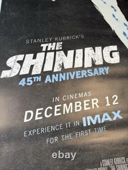THE SHINING 45th ANN LARGE FORMAT IMAX POSTER 71 X 49 KUBRICK RARE