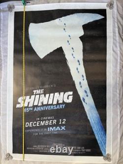 THE SHINING 45th ANN LARGE FORMAT IMAX POSTER 71 X 49 KUBRICK RARE
