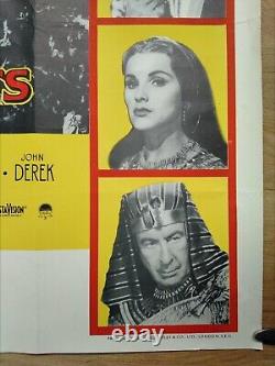 THE TEN COMMANDMENTS (1956)original UK 1ST RELEASE quad poster -SUPERB CONDITION