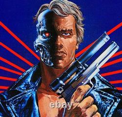 THE TERMINATOR (1984) British Quad 30x40 RARE sci-fi classic movie poster