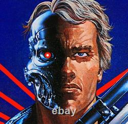 THE TERMINATOR (1984) British Quad 30x40 RARE sci-fi classic movie poster