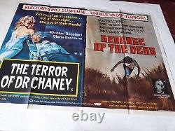THE TERROR OF DR CHANEY REVENGE OF THE DEAD POSTER original UK QUAD 30x40 1977