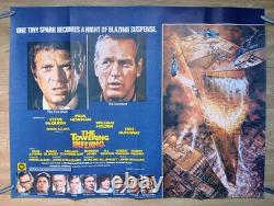 THE TOWERING INFERNO (1974) original UK quad poster Steve McQueen, Paul Newman