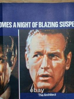 THE TOWERING INFERNO (1974) original UK quad poster Steve McQueen, Paul Newman