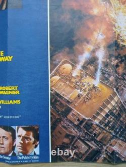 THE TOWERING INFERNO (1974) original UK quad poster Steve McQueen, Paul Newman