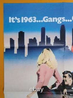 THE WANDERERS (1979) original UK quad poster rare car & sexy chick version