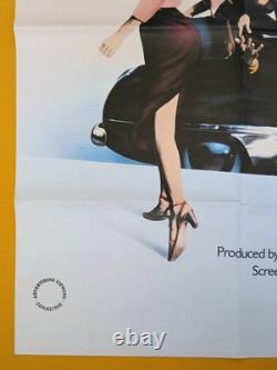 THE WANDERERS (1979) original UK quad poster rare car & sexy chick version