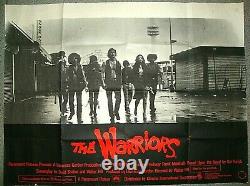 THE WARRIORS UK QUAD POSTER Walter Hill 1979 CINEMA Film MOVIE 70s CULT New York