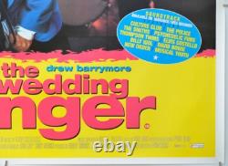 THE WEDDING SINGER (1998) Original Cinema Quad Movie Poster Adam Sandler