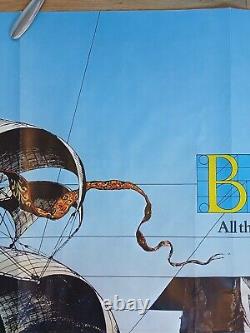 TIME BANDITS (1981) original UK quad poster classic Terry Gilliam fantasy