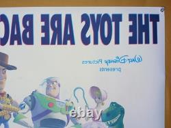 TOY STORY (1995) rare rolled double-sided original UK 1st release QUAD POSTER