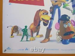 TOY STORY (1995) rare rolled double-sided original UK 1st release QUAD POSTER
