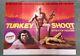 Turkey Shoot (1982) Original Uk Quad Movie Poster Oz Cult Dystopian Exploitation