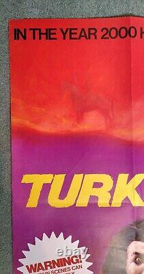 TURKEY SHOOT (1982) original UK quad movie poster Oz cult dystopian exploitation