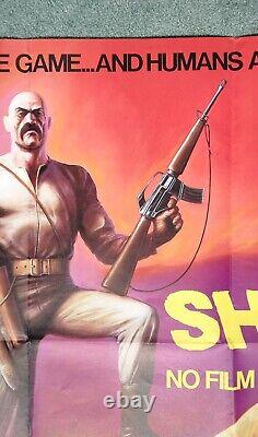 TURKEY SHOOT (1982) original UK quad movie poster Oz cult dystopian exploitation