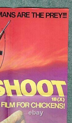 TURKEY SHOOT (1982) original UK quad movie poster Oz cult dystopian exploitation