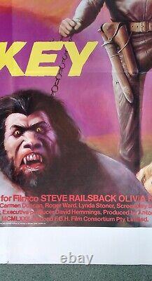 TURKEY SHOOT (1982) original UK quad movie poster Oz cult dystopian exploitation
