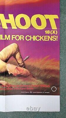 TURKEY SHOOT (1982) original UK quad movie poster Oz cult dystopian exploitation
