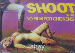 TURKEY SHOOT (1982) rare original UK quad movie poster Oz cult exploitation