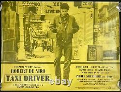 Taxi Driver Original Quad Movie Cinema Poster 2006 Anniversary RR Scorsese