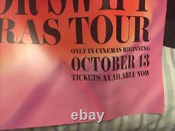 Taylor Swift The Eras Tour 30x40 Cinema Quad Poster