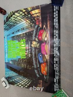 Teenage Mutant Ninja Turtles (1990) Original UK Quad 30x40 Rolled Classic