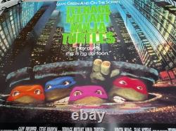 Teenage Mutant Ninja Turtles (1990) Original UK Quad 30x40 Rolled Classic