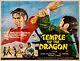 Temple Of The Dragon Aka Kung Fu Invaders Original 1974 Movie Quad Poster