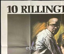 Ten 10 Rillington Place Original Quad Movie Poster Richard Attenborough 1971