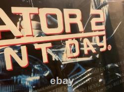 Terminator 2 poster rarely available, genuine 1991 cinema quad (40in x 30in)