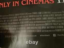 Terrifier 3 Movie Cinema Quad Poster (30x40), v good condition