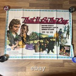 That'll Be The Day Original UK Quad Movie Film Cinema Poster 1973 VGC