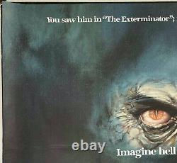 The Alchemist Original Quad Movie Cinema Poster Robert Ginty 1983 HORROR