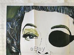 The Anniversary 1968 Original Movie Quad Poster Bette Davis Chantrell Art