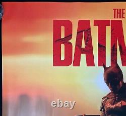 The Batman Original Quad Movie Poster Teaser Colin Farrell Robert Pattinson 2022