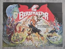 The Beastmaster (1982) UK Quad Movie Poster, Folded, Josh Kirby Artwork