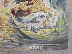 The Beastmaster (1982) UK Quad Movie Poster, Folded, Josh Kirby Artwork