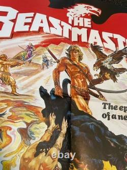 The Beastmaster (1982) UK Quad Movie Poster, Folded, Josh Kirby Artwork
