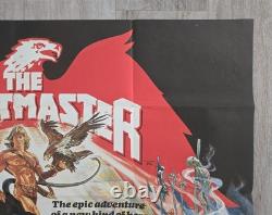 The Beastmaster (1982) UK Quad Movie Poster, Folded, Josh Kirby Artwork