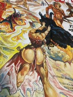The Beastmaster (1982) UK Quad Movie Poster, Folded, Josh Kirby Artwork