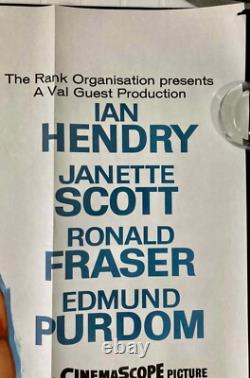 The Beauty Jungle ORIGINAL Quad Film Cinema Poster Val Guest Janete Scott 1964