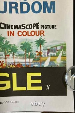 The Beauty Jungle ORIGINAL Quad Film Cinema Poster Val Guest Janete Scott 1964