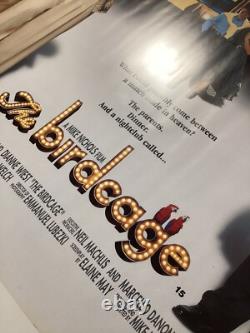 The Birdcage 1996 Original UK Quad Movie Poster 30x40 Inches