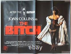 The Bitch Original Uk Quad Film Poster 1979 Joan Collins