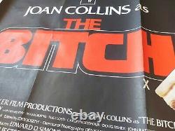 The Bitch Original Uk Quad Film Poster 1979 Joan Collins
