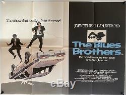 The Blues Brothers Original UK British Quad First Release Film Poster (1980)
