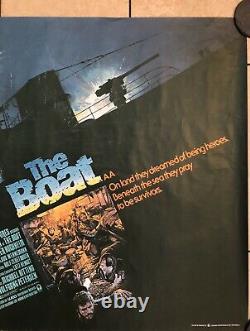 The Boat Das Boot Original UK Movie Quad (1981)