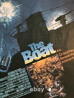 The Boat Das Boot Original UK Movie Quad (1981)
