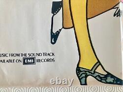 The Boy Friend Original Style B Movie Quad Film Poster 1971 Twiggy Ken Russell