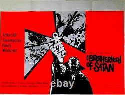 The Brotherhood Of Satan Original Uk Quad Film Poster 1971